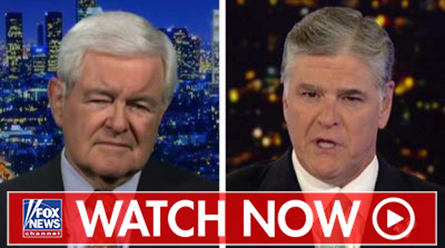 Newt Gingrich reacts to current state of impeachment inquiry