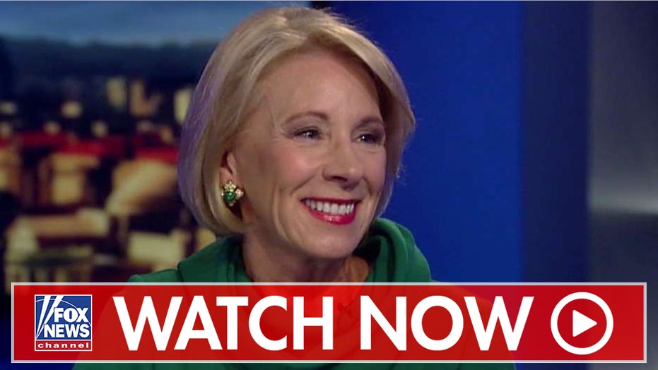 Betsy DeVos responds to Democrats' calls to erase student debt