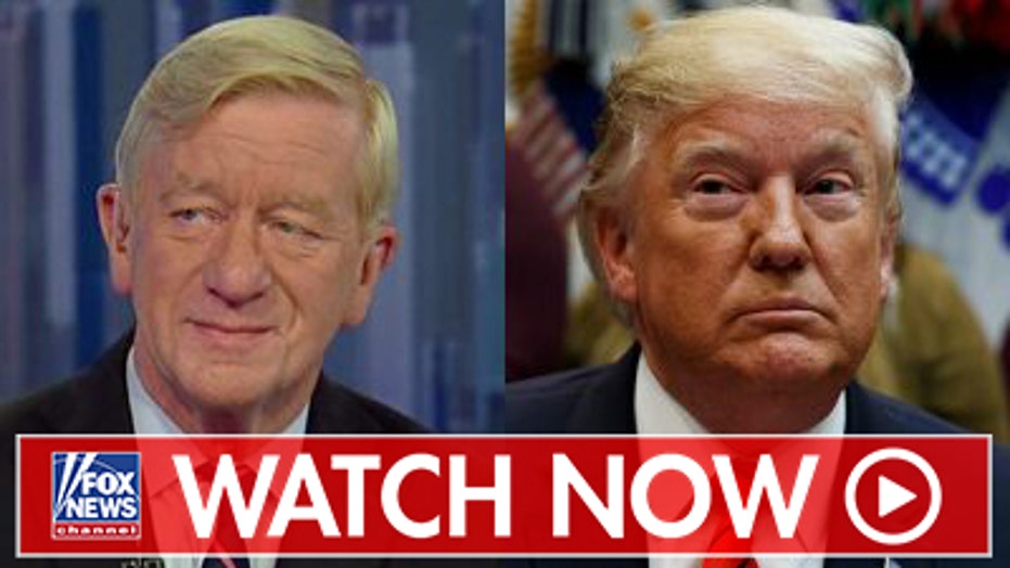 William Weld talks 2020 Republican bid against Trump amid attacks on Never-Trumpers
