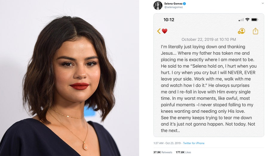 Selena Gomez Shares Faith Filled Note After New Song Drops