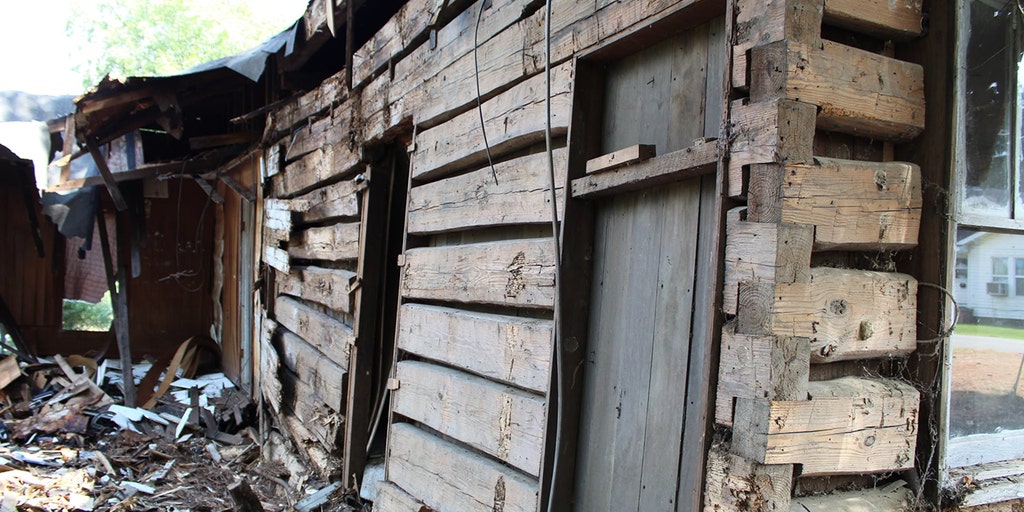 Civil War Log Cabin Discovered During House Demolition Fox News