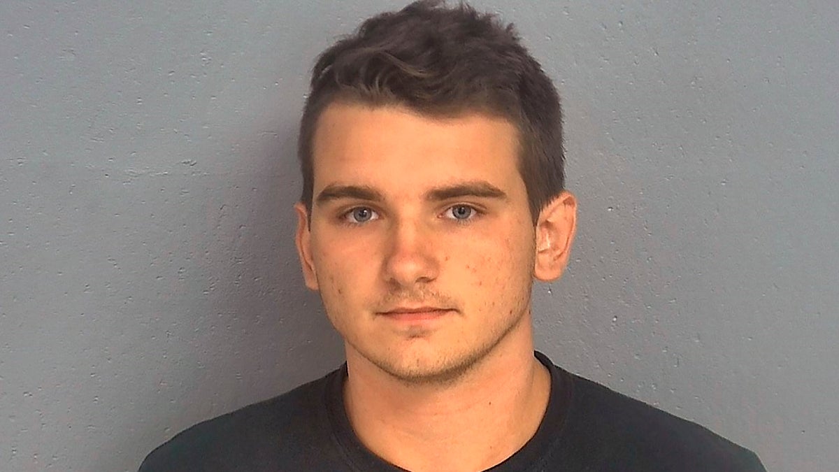 Dmitriy Andreychenko, who caused a panic at a Missouri Walmart when he walked inside wearing body armor and carrying loaded weapons in what he described as an effort to test his Second Amendment rights.  (Greene County Sheriff via AP) .