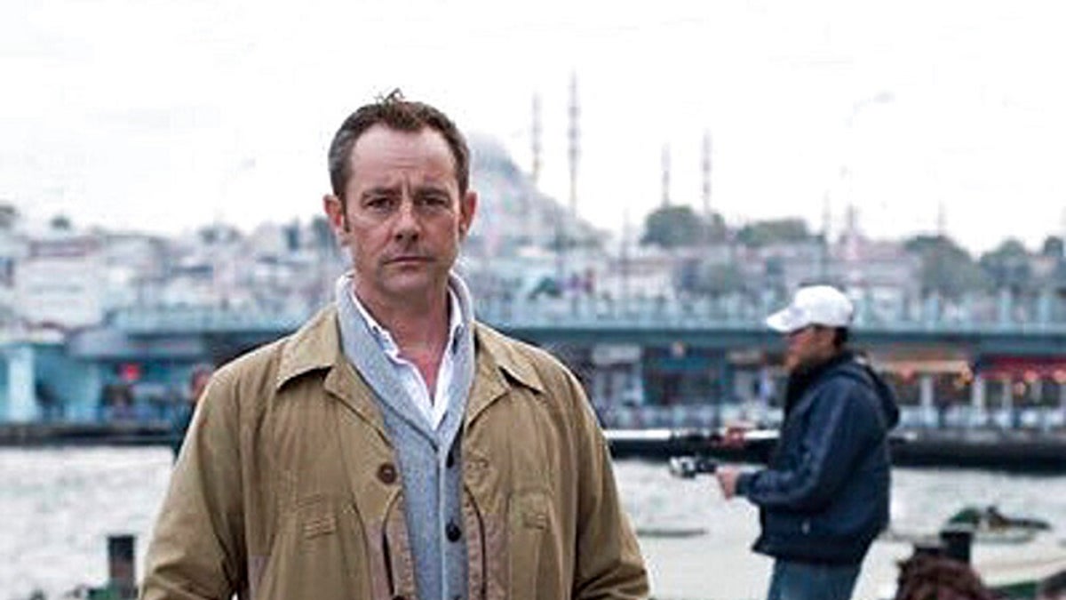 James Le Mesurier stands near the Golden Horn in this undated file photo, in Istanbul. (AP Photo/File)
