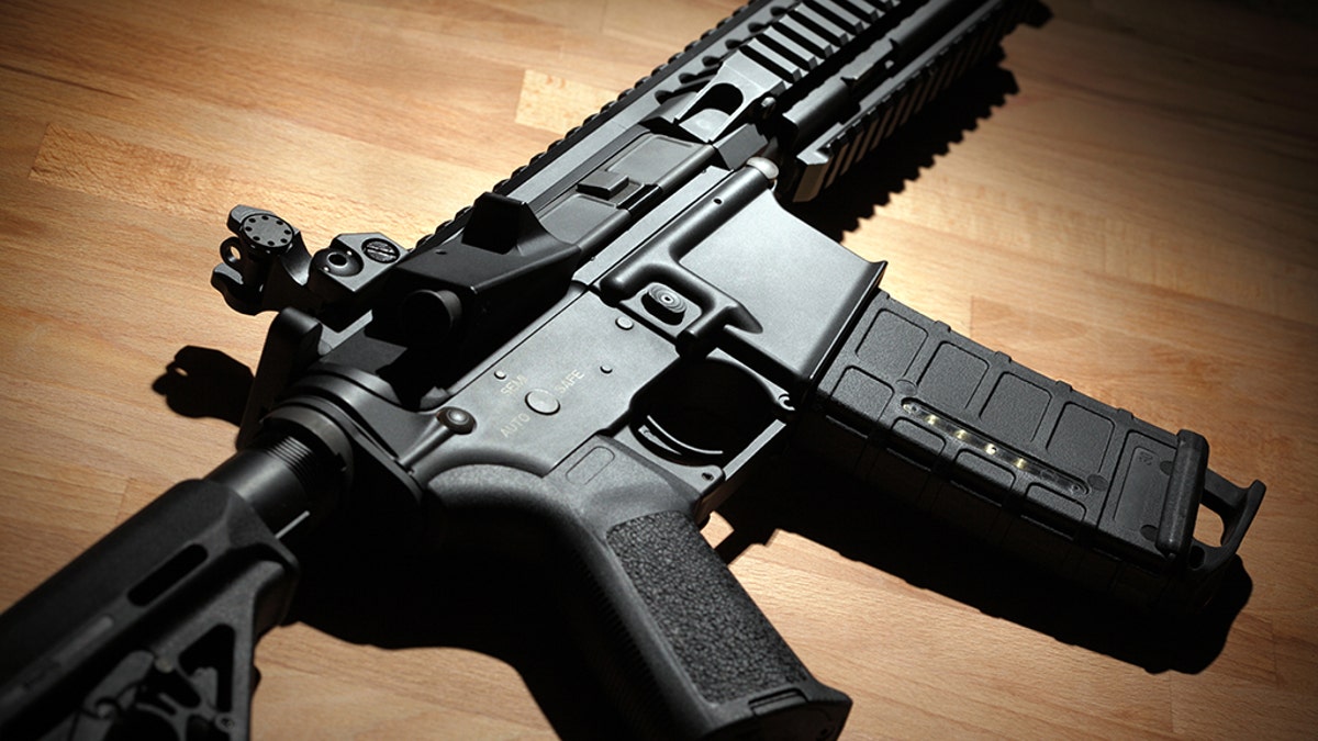 AR-15 rifle