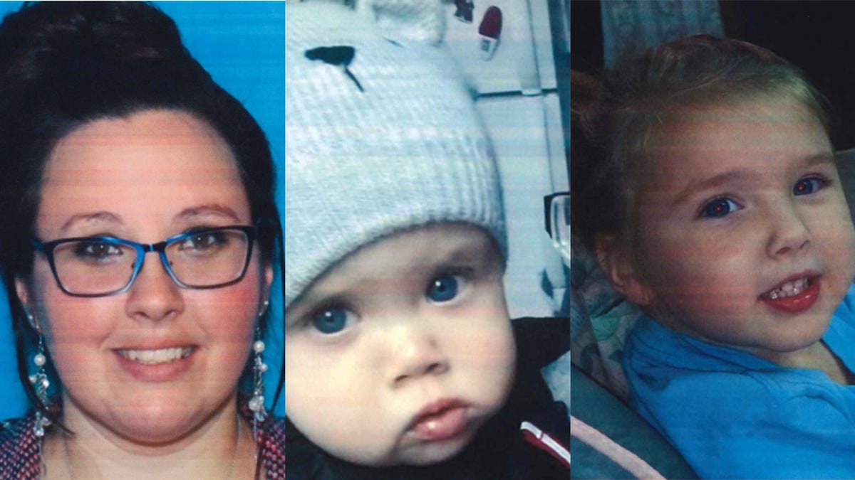 Alicia Brumbaugh, 31, and her two children -- Maverick Lee Brumbaugh, 1, and Aleah Nicole Rose Brumbaugh, 2 -- were found alive on Tuesday morning after a "frantic" phone call was placed late Monday from a Walmart parking lot in Indiana, Pa.