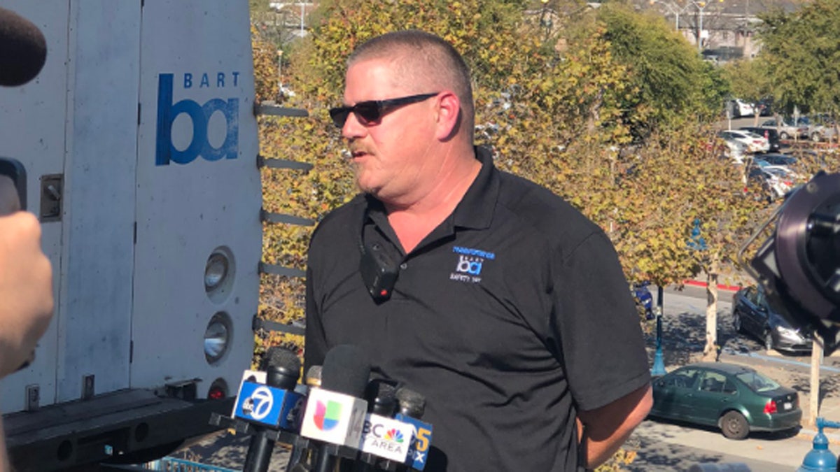 BART Transportation Supervisor John O'Connor said he told the man he rescued from the tracks to "pay it forward" in the future.