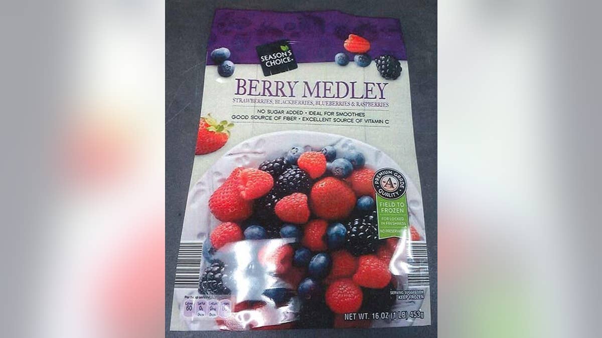 The raspberries were imported from Chile