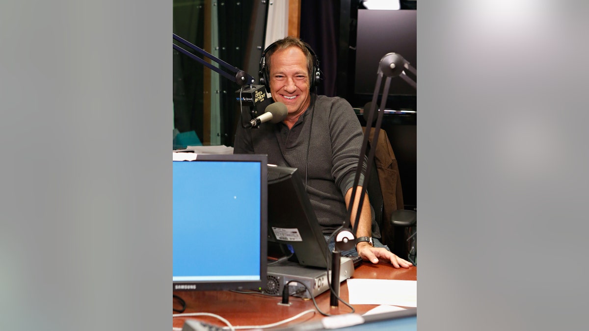 Mike Rowe visits 'The Opie &amp; Anthony Show' at the SiriusXM Studio on September 18, 2012, in New York City.