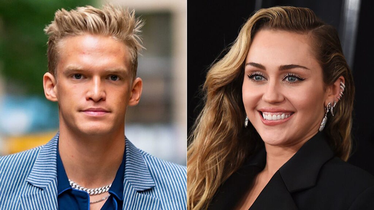 Cody Simpson and Miley Cyrus.