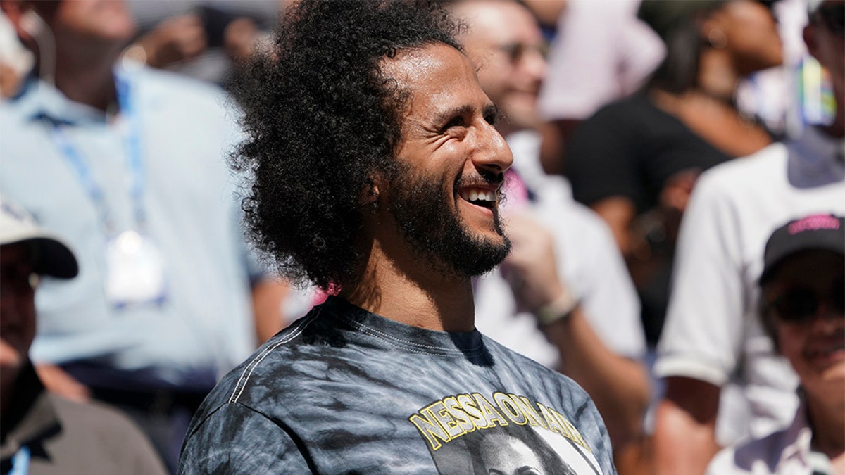 Colin Kaepernick attends the US Open tennis tournament in New York this past August (KENA BETANCUR/AFP via Getty Images)