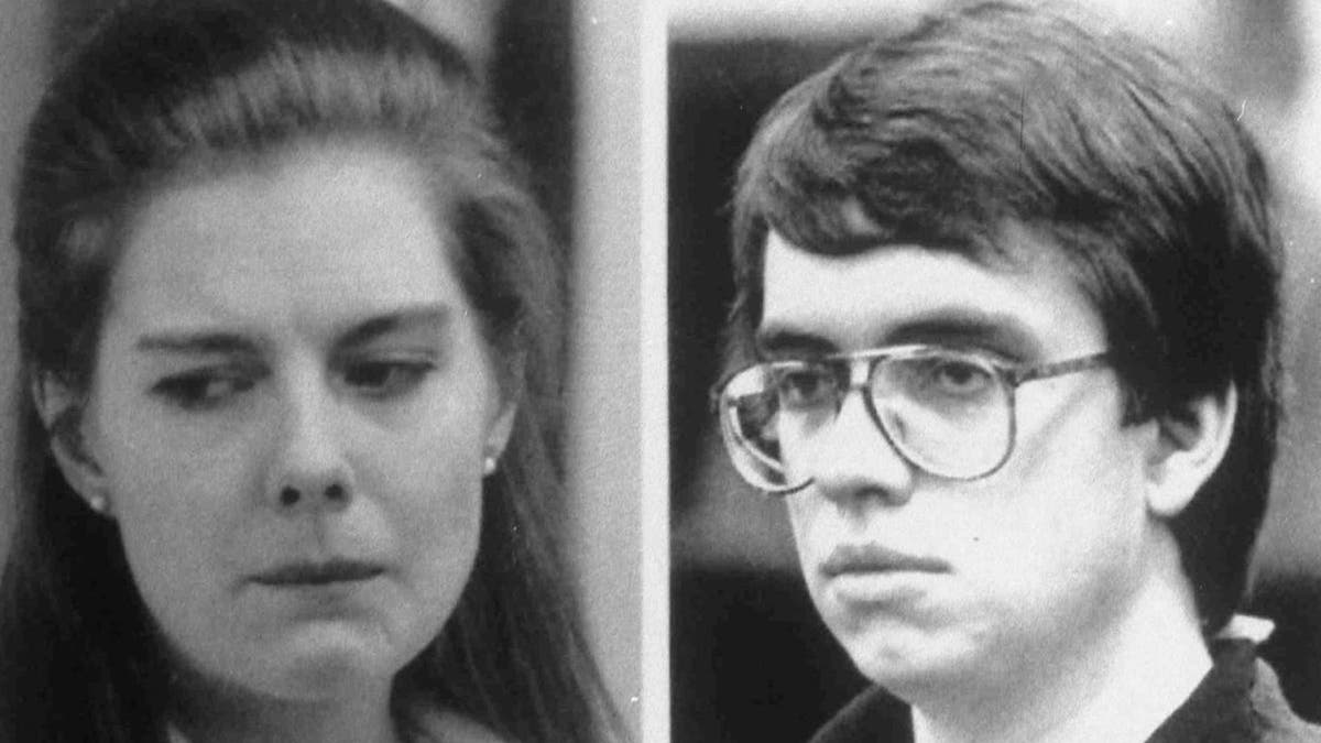 Combo picture, released June 25, 1990, of Elizabeth Haysom, left, and Jens Soering, who have been arrested for the murder of Elizabeth's parents at their home in Bedord County, Va. Image of Haysom is 1987 filer, and Soering is 1990 filer. 