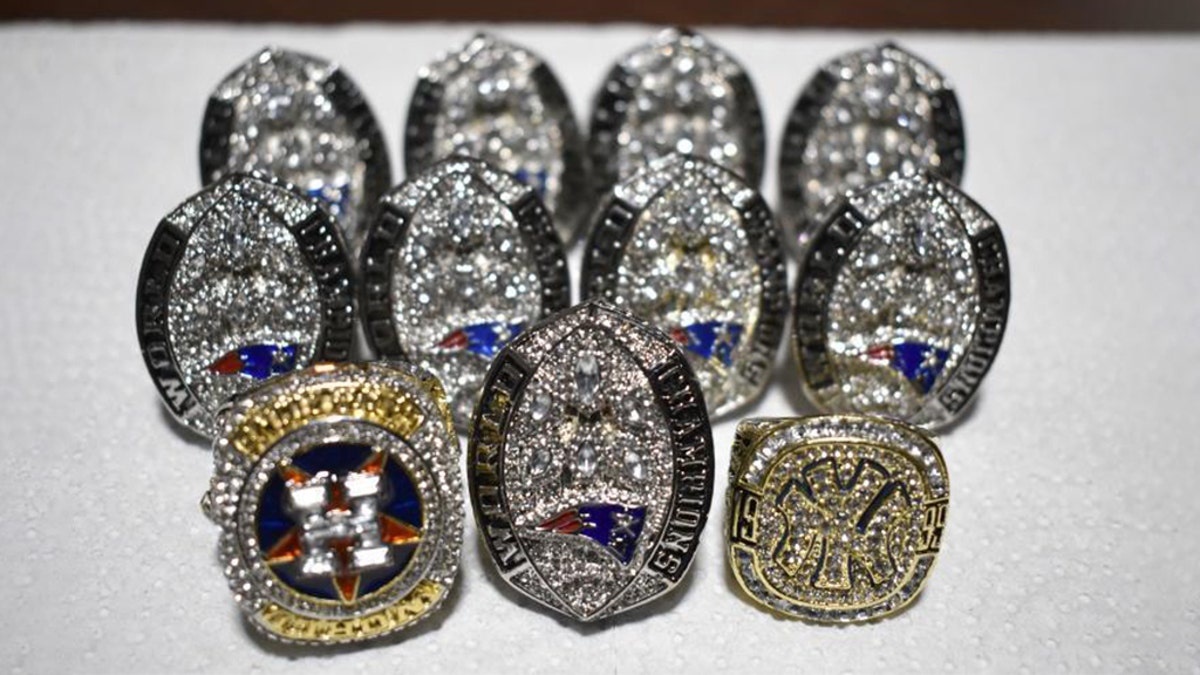 Authentic sports hotsell championship rings