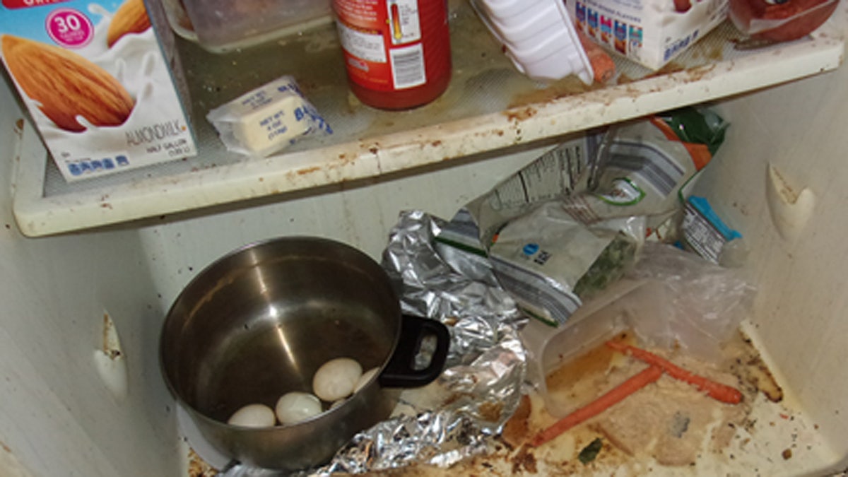 The teenager and four siblings were found to be living in "deplorable" conditions in the home, according to officials.
