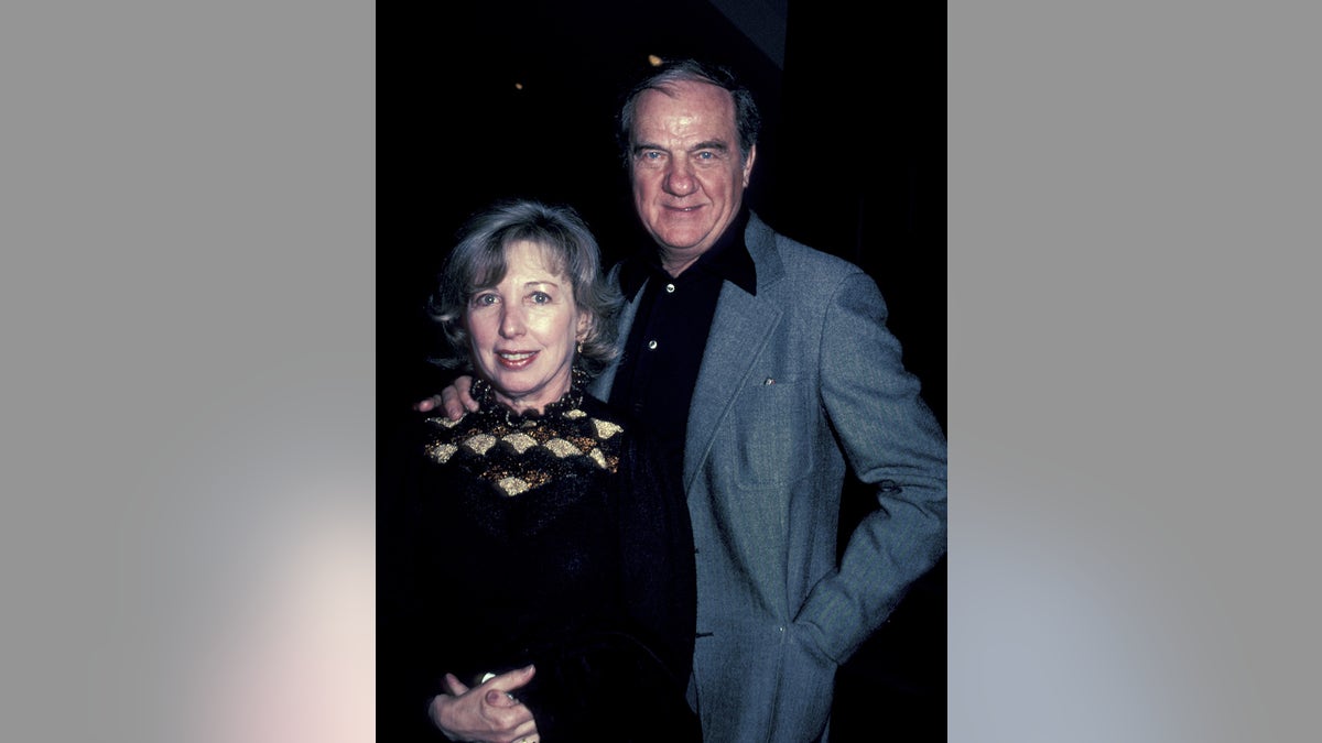 Karl Malden and Mona Graham during Screening of "Genocide" at Academy Theater in Beverly Hills, California, United States.