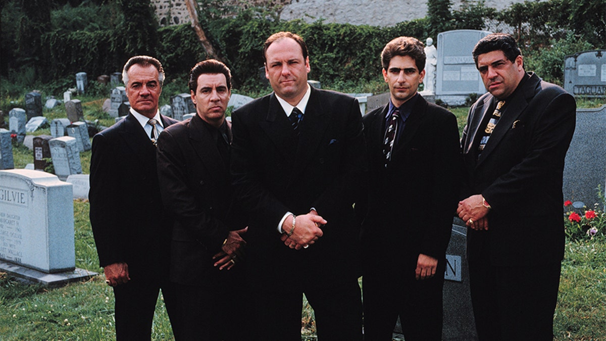 "Sopranos" cast members, from left: Tony Sirico, Steve Van Zandt, James Gandolfini, Michael Imperioli And Vincent Pastore. (Getty Images)