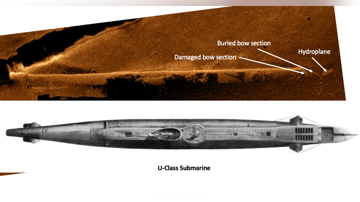 The sub, which is 196-feet long, was one of the smallest in the Royal Navy during World War II. (University of Malta/Project Spur)