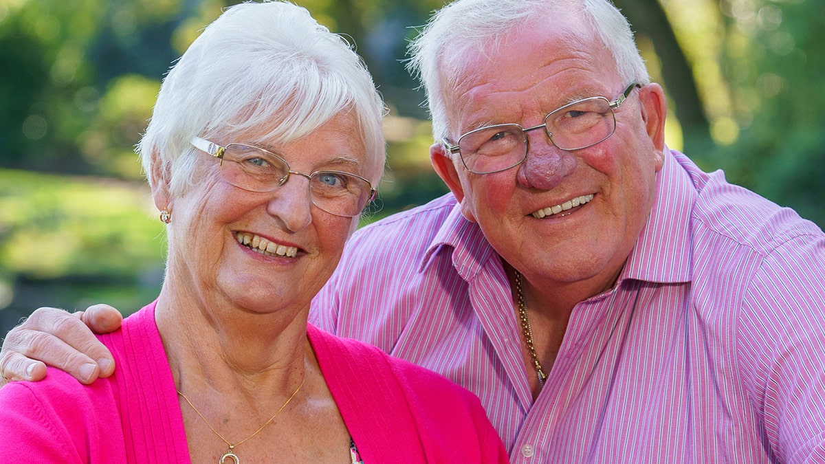 A husband and wife, who have been dubbed Britain’s happiest couple, say they’ve only had one major argument in their 50 years of marriage. (Photo: SWNS)