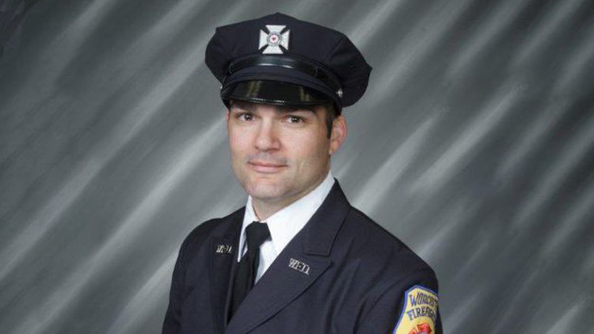 Lt. Jason Menard, 39, with the Worcester Fire Department died in the line of duty early Wednesday morning after helping two other members of Ladder 5 to escape the blaze. 