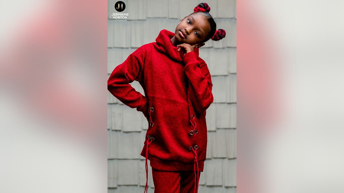 The youngster rocked some stylish outfits and the scarlet streaks in her tresses.