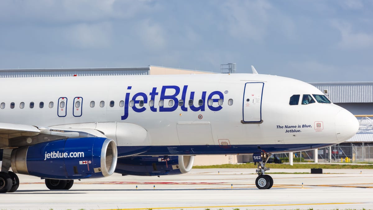 JetBlue Airbus A320 airplane Fort Lauderdale airport