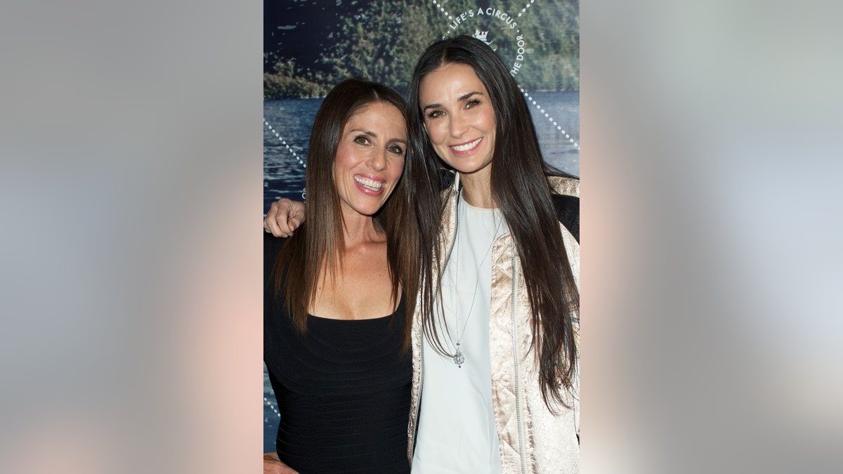 Soleil Moon Frye and "amazing" pal Demi Moore.