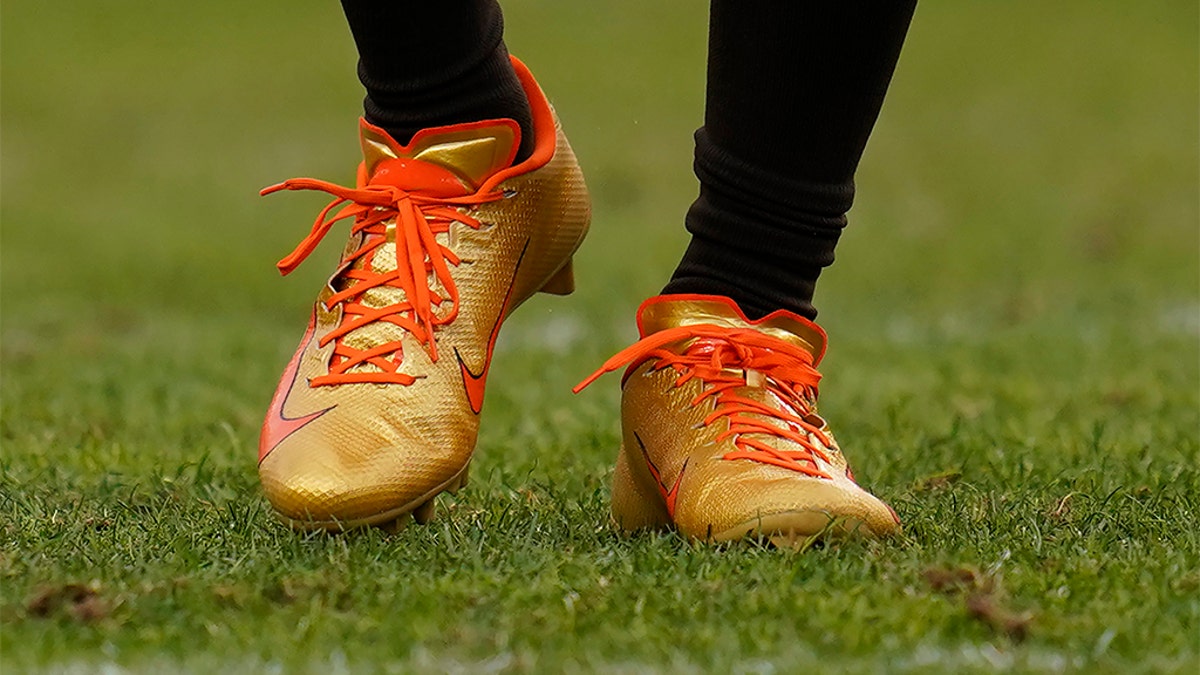 Odell Beckham Jr. Is Wearing $200,000 Cleats at the Super Bowl