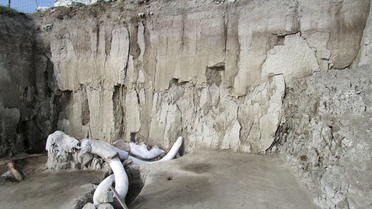 In this undated photo released by Mexico's National Institute of Anthropology and History, INAH.