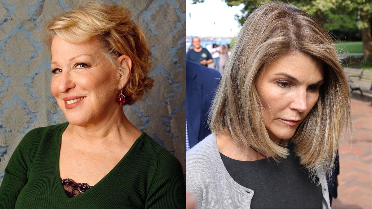 Bette Midler took to Twitter to suggest Lori Loughlin will get a light prison sentence in the college admissions scandal.