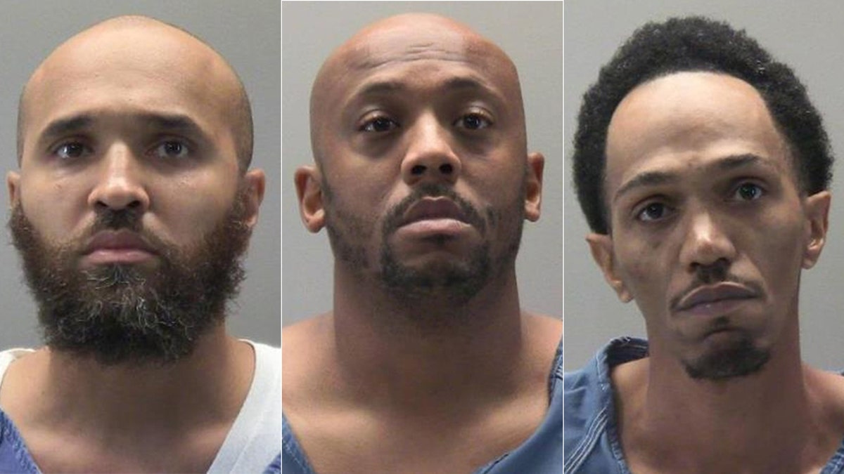 Cahke Cortner (left), Courtney Allen (center), and  Lionel Combs III (right).