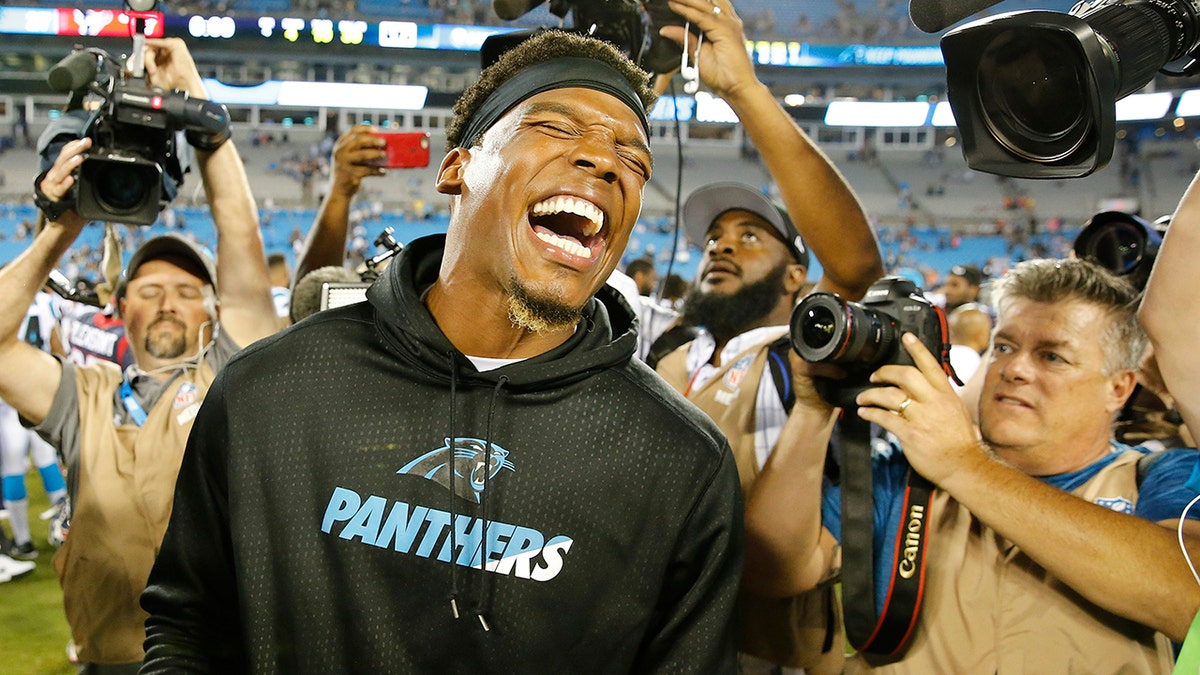 Cam Newton is a former league MVP and the long-time face of the Panthers franchise. But it's hard not to wonder if his future in Carolina is coming to an end following his recent spate of injuries. (AP Photo/Jason E. Miczek, File)