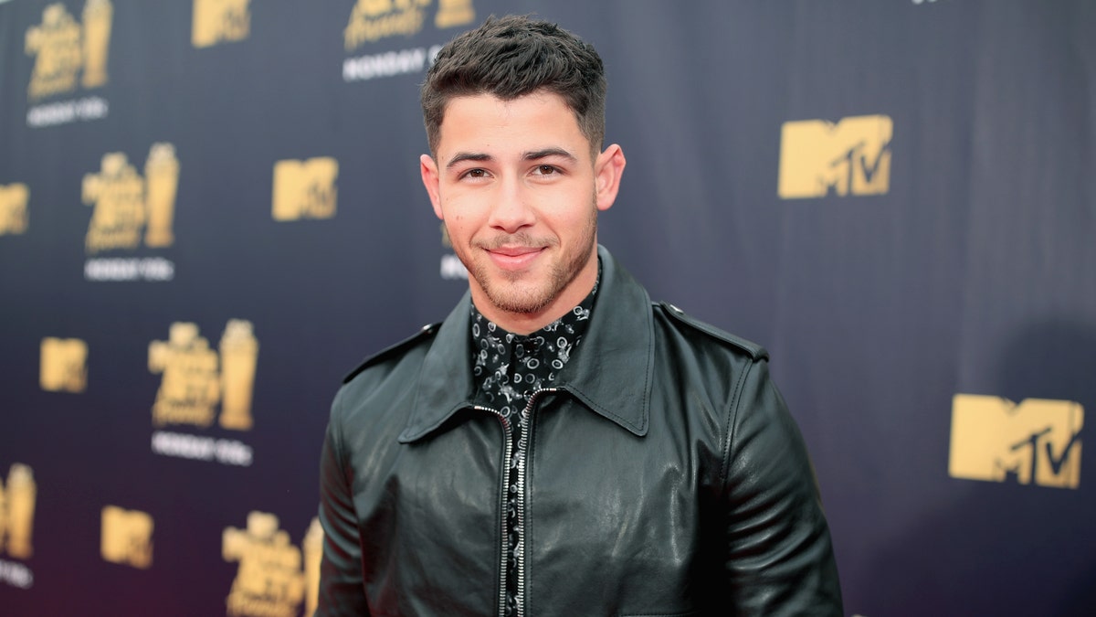 Nick Jonas attends the 2018 MTV Movie And TV Awards at Barker Hangar on June 16, 2018 in Santa Monica, Calif. (Photo by Christopher Polk/Getty Images for MTV)