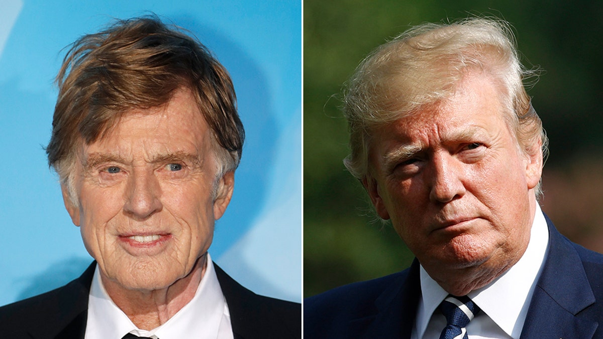 Robert Redford has previously sounded off on Trump in past op-ed pieces.