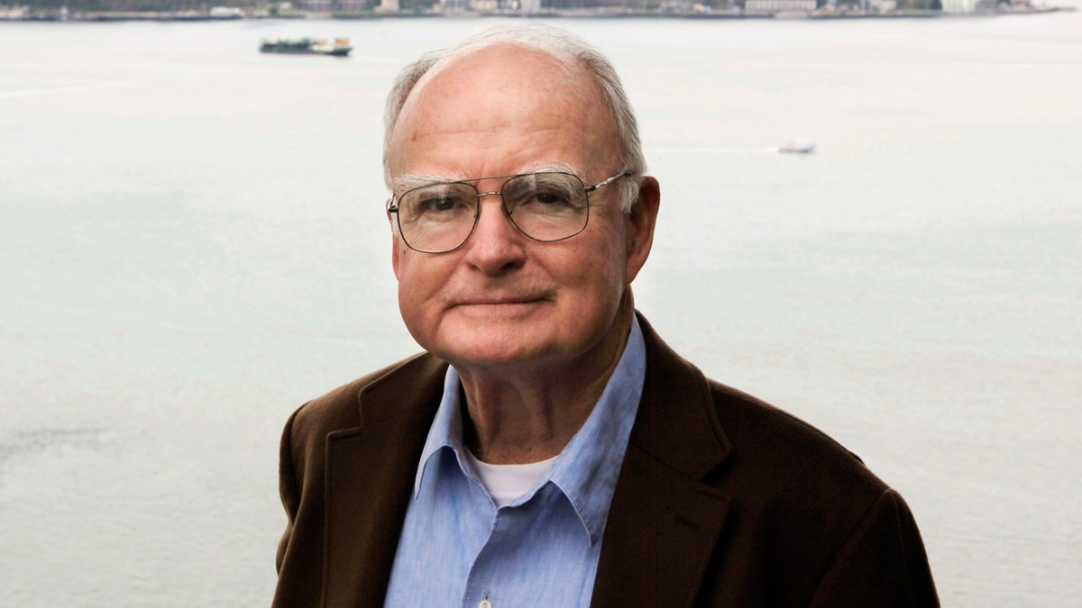 William Ruckelshaus, the first administrator of the EPA, poses for photos at his office in Seattle in 2009. (AP Photo/Ted S. Warren)