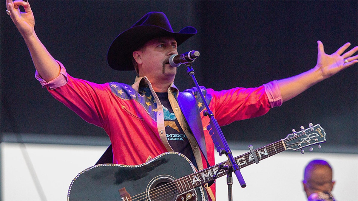 Singer John Rich of Big & Rich performs at Watershed Festival at Gorge Amphitheatre on August 4, 2018, in Washington.