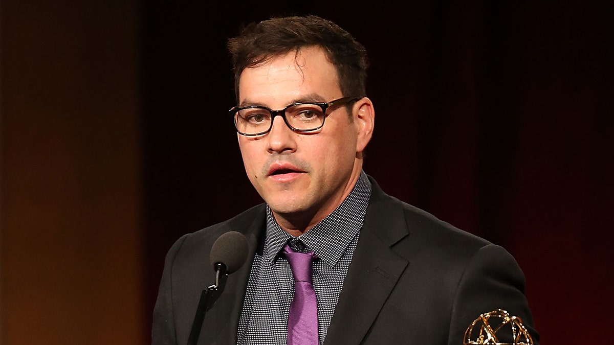 Actor Tyler Christopher speaks onstage at the 2016 Daytime Emmy Awards at Westin Bonaventure Hotel on May 1, 2016 in Los Angeles, California.
