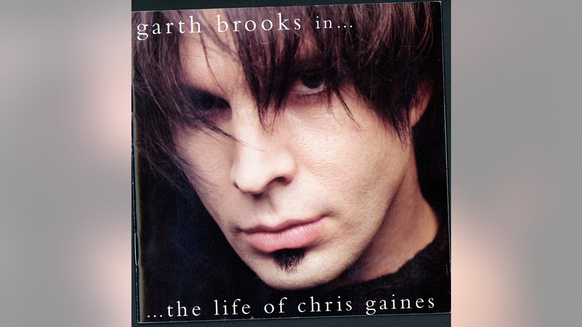CD cover of country musician Garth Brook's new pop-rock album "Garth Brooks in ... the Life of Chris Gaines."