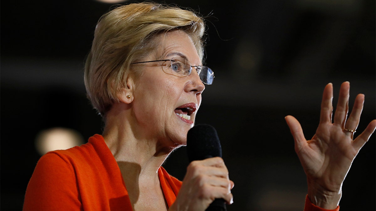 Elizabeth Warren speaking