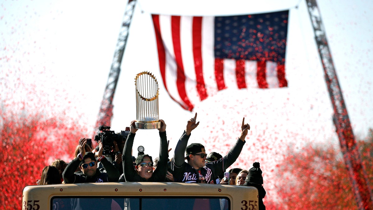 Nationals celebrate 1st World Series title with parade in DC 
