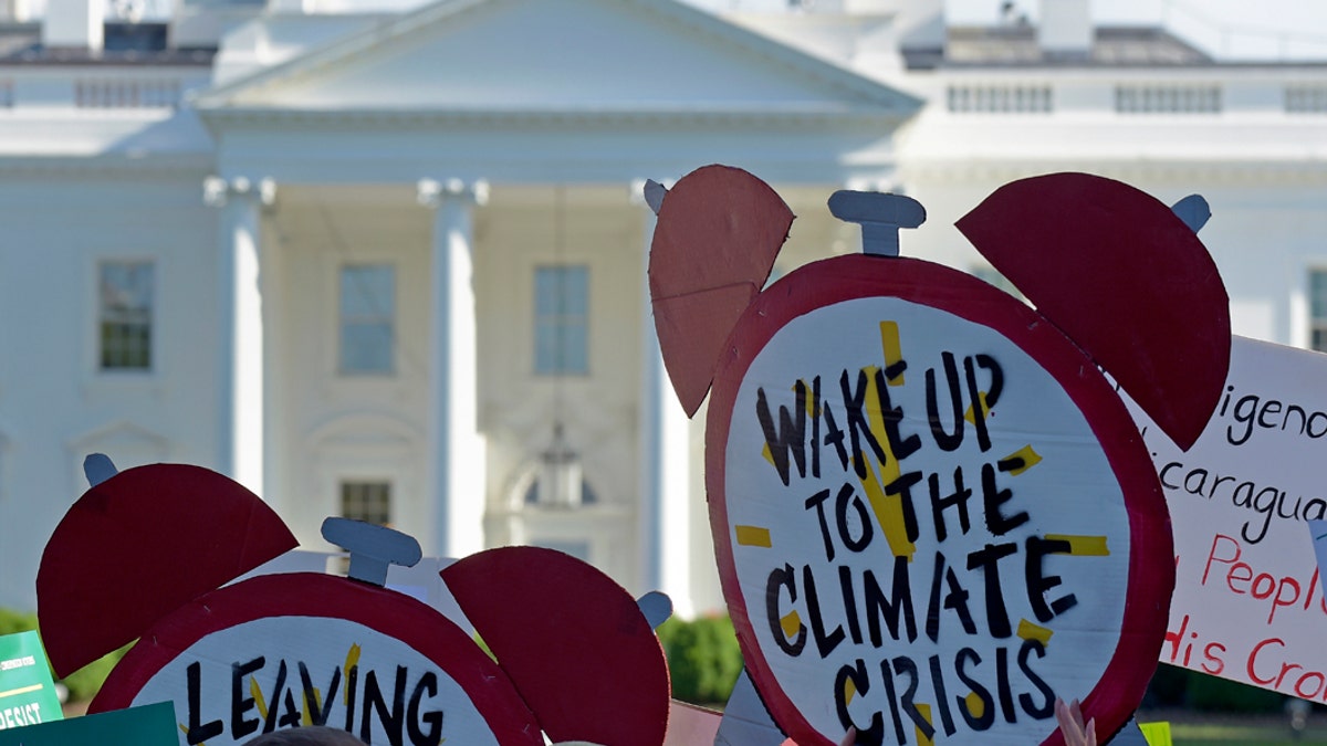 Climate protesters washington