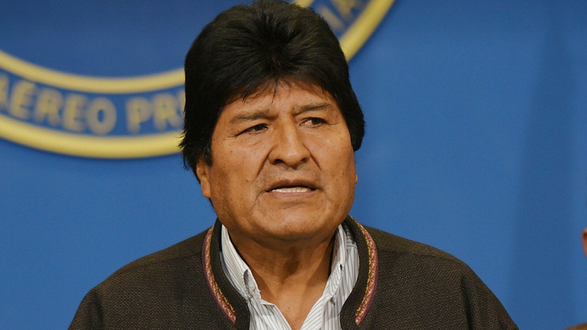 Evo Morales resigned earlier this month  (Enzo De Luca/Agencia Boliviana de Informacion via AP)