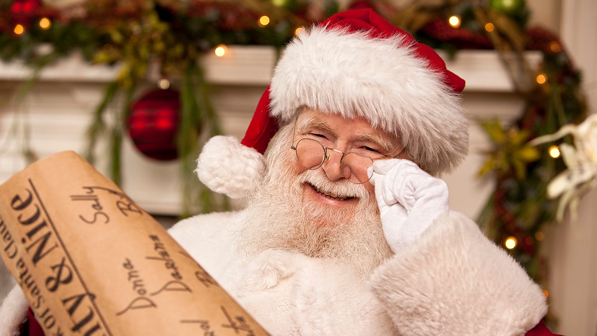 Pictures of Real Santa Claus's List He's Checking Twice