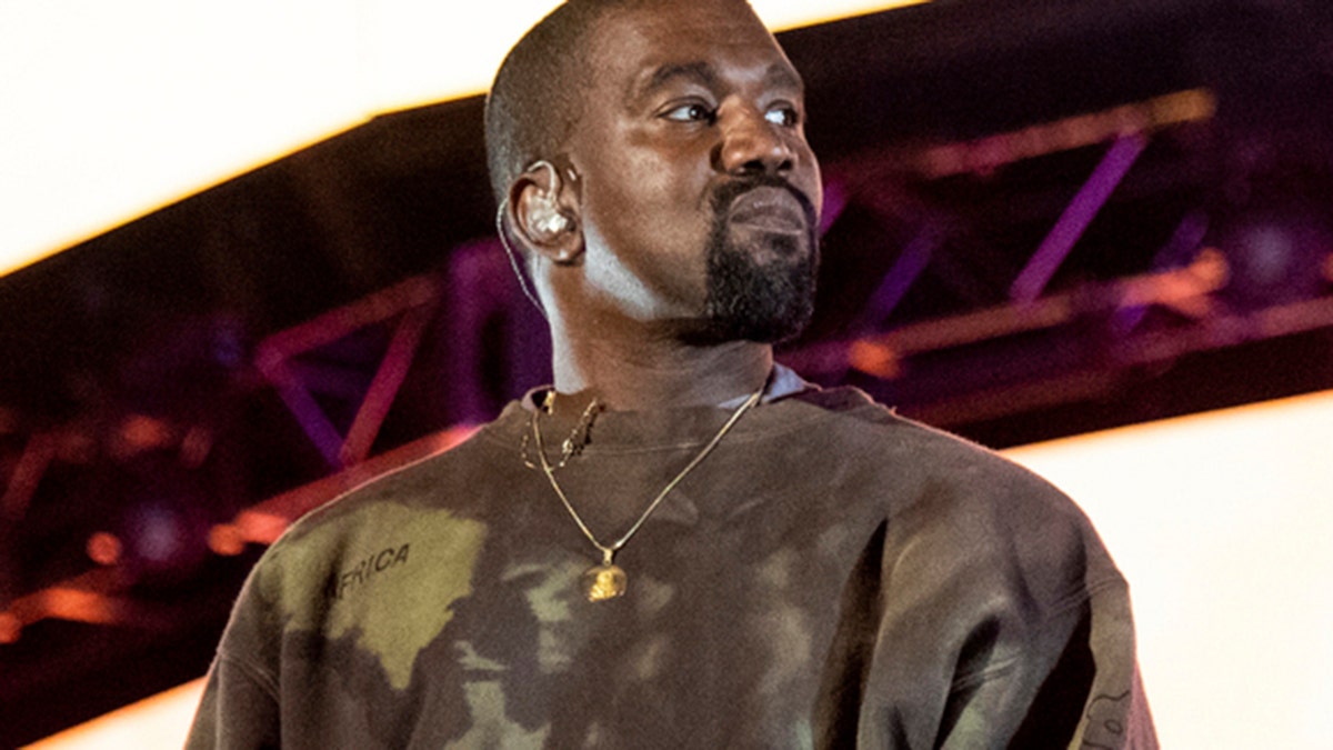 April 20, 2019: Kanye West performing at the Coachella Music &amp; Arts Festival in Indio, Calif. West has unveiled his “Jesus Is King” IMAX film featuring a gospel choir performing at artist James Turrell’s dramatic Roden Crater in the Arizona desert. West showed the 35-minute film off to fans at an event Wednesday night at The Forum in Inglewood, Calif. (Photo by Amy Harris/Invision/AP, File)