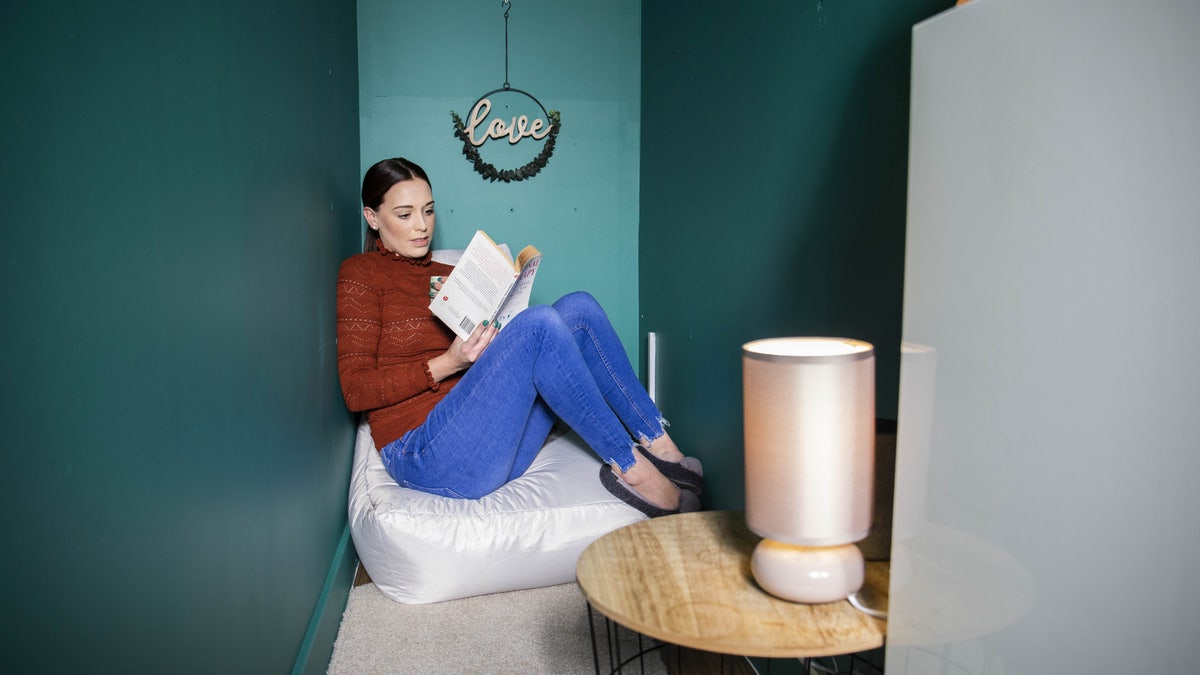 Jessica Pool, 25, noticed her children would take themselves away when they needed some quiet time, and that everyone had their own space — except for her.