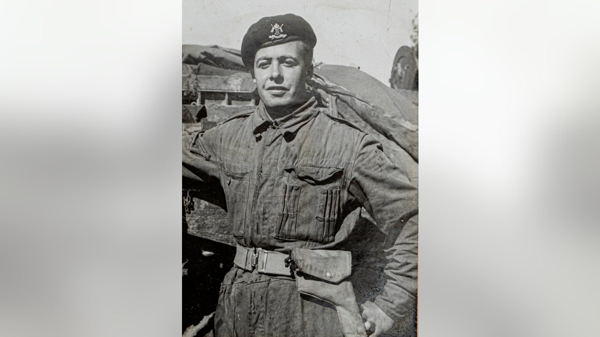 ​​The octogenarian enlisted in the British Army at age 18 and traveled through Europe, including Scotland and Germany, as a driver and tank instructor during his years in the service.