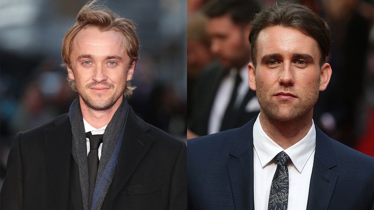 Harry Potter Stars Tom Felton Matthew Lewis Appear To Have Opposing Views On Aging Speak For Yourself Fox News