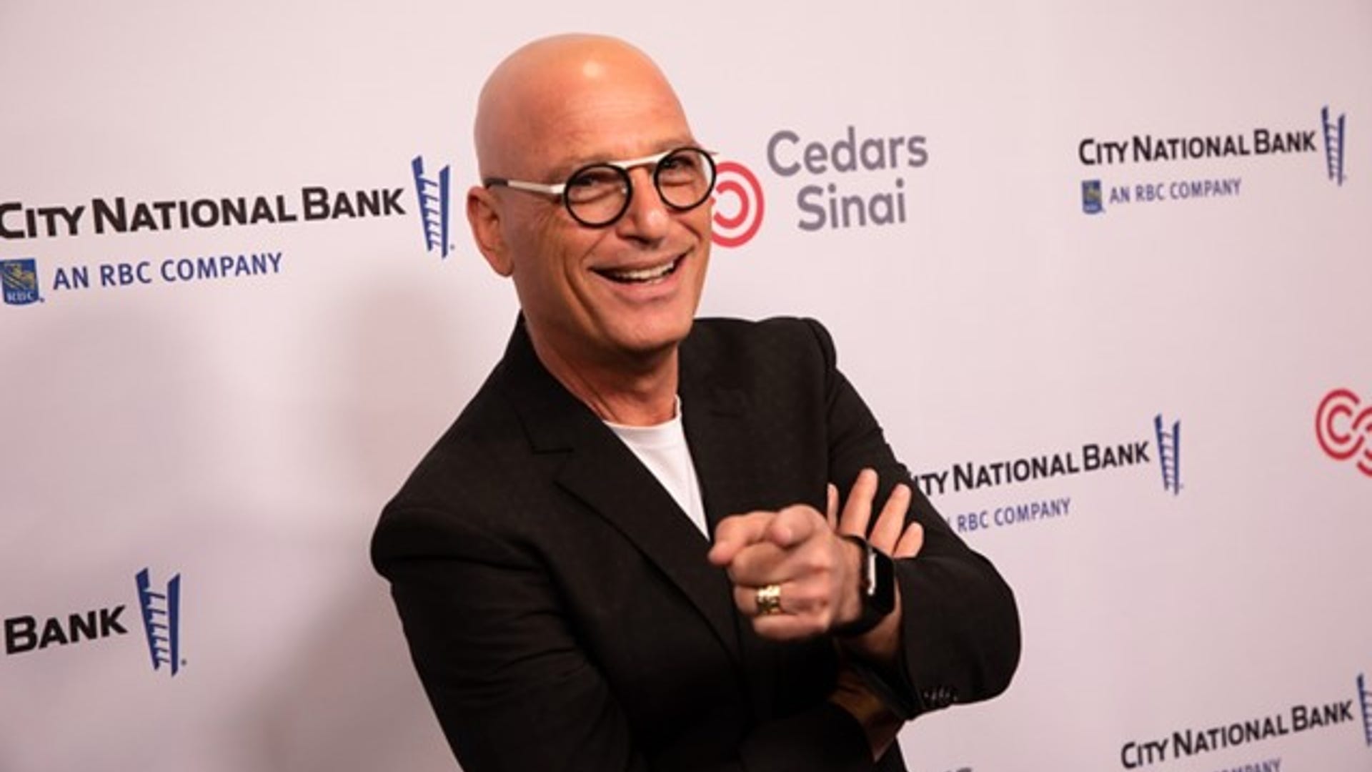 Howie Mandel attends Cedars-Sinai Board of Governors Gala honoring Paul Guerin &amp; Don Passman supporting the medical center’s new Board of Governors Innovation Center at the Beverly Wilshire Hotel on Thursday, November 14, 2019 in Beverly Hills, Calif.