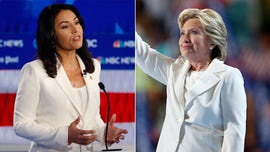NY Times fashion critic trashes Tulsi Gabbard's white pantsuit, but liked same look on Clinton