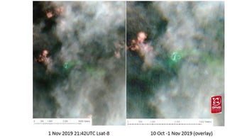 Volcanic eruption creates one new Pacific island, sinks another