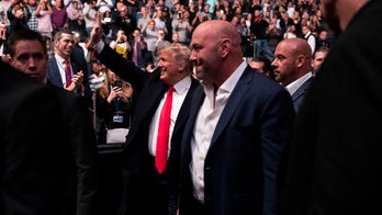 Trump cheered (and booed) at UFC match in New York City