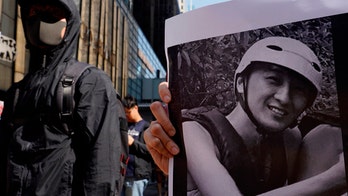 Hong Kong student who fell from parking deck during protests dies, sparking more demonstrations